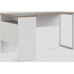Vita Hörnskrivbord från Skånska Möbelhuset Plus i Plast 