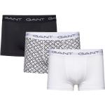 Vita Boxershorts från Gant 3 delar i Storlek S för Herrar 