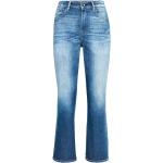 Indigoblåa High waisted jeans med nitar från G-Star på rea i Storlek M i Denim för Damer 