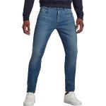 Blåa Skinny jeans med nitar från G-Star på rea i Denim för Herrar 