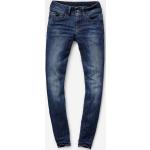 Super skinny Blåa Skinny jeans från G-Star Lynn på rea i Denim för Damer 