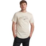 Hållbara Ekologiska Gröna Kortärmade Kortärmade T-shirts från G-Star på rea i Storlek L i Jerseytyg för Herrar 