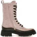 Rosa Ankle-boots från Gabor med Snörning i Nubuck för Damer 