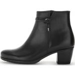 Svarta Ankle-boots från Gabor i Läder för Damer 