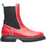 Röda Chelsea-boots från Ganni på rea för Damer 