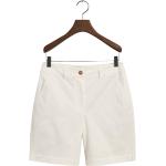 Beige Chino shorts från Gant på rea i Storlek S för Damer 