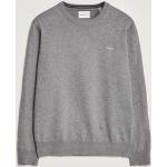 Ljusgråa Sweatshirts från Gant i Storlek XL med Rund ringning i Bomull för Herrar 