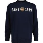 Blåa Huvtröjor från Gant på rea i Storlek XL för Herrar 