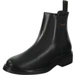 Hållbara Svarta Chelsea-boots från Gant på rea i storlek 45 i Läder för Herrar 