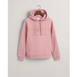 Rosa Tränings hoodies från Gant Shield på rea i Storlek S för Damer 