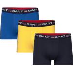 Blåa Boxershorts från Gant Shield 3 delar i Storlek S för Herrar 
