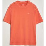 Orange Kortärmade Kortärmade T-shirts från Gant i Storlek S för Herrar 