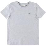 Ljusgråa T-shirts för barn från Gant Shield på rea i Storlek 170 