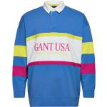 Gant Usa Archive Rugger Tops Polos Long-sleeved Blue GANT