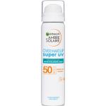 Garnier Ambre Solaire Sensitive Advanced Hydrating Face Protection Mist Spf50+ 75Ml Ansiktstvätt Ansiktsvatten Nude Garnier