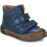 Blåa Höga sneakers från GBB i storlek 34 i Läder för Barn 