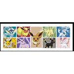 GBeye Collector Print – Pokemon Eevee Evolution, flerfärgad, 79 x 44 x 3 cm, PFD311