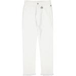 Vita High waisted jeans med fransar från Gcds på rea för Damer 