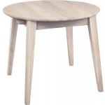 Ovala matbord från Skånska Möbelhuset med diameter 90cm i Ek 