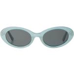Blåa Damsolglasögon med glitter på rea i Acetat 
