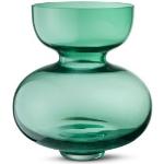 Gröna Glasvaser från Georg Jensen Alfredo i Glas - 25 cm 