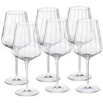 Georg Jensen - Bernadotte White Wine 6-Pack - Transparent - Transparent - Vinglas