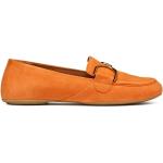 Orange Loafers från Geox på rea i storlek 38 i Mocka för Damer 