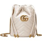 Vita Handväskor i skinn från Gucci Marmont i Läder för Damer 