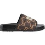 Bruna Slip in-sandaler från Gucci Supreme med Slip-on med rundad tå i Kalvskinn för Herrar 