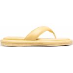 Gula Sandaletter från Gia Borghini på rea i storlek 36 med öppen tå i Läder för Damer 