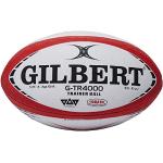 Gilbert G-TR4000 tränare rugbyboll, vit, 4