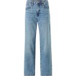 Blåa Baggy jeans från Gina Tricot i Storlek S för Damer 