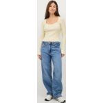 Blåa Baggy jeans från Gina Tricot i Storlek L i Denim för Damer 