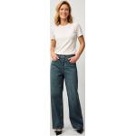 Svarta High waisted jeans från Gina Tricot i Storlek L i Denim för Damer 