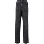 Svarta Slitna jeans från Gina Tricot på rea i Storlek S i Denim för Damer 