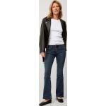 Svarta Low waisted jeans från Gina Tricot i Storlek L i Denim för Damer 