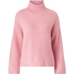 Gina Tricot - Tröja Turtleneck Knitted Sweater - Rosa - 46
