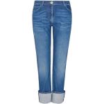 Blåa Straight leg jeans från Armani Giorgio Armani på rea för Damer 