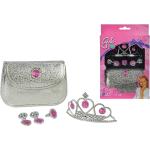 Girls By Steffi Princess Set Toys Role Play Fake Makeup & Jewellery Silver Simba Toys