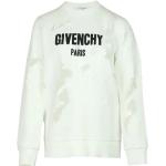 Vintage Hållbara Vita Sweatshirts från Givenchy på rea med Rund ringning för Damer 