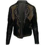 MC/Biker wear Hållbara Svarta Lady Gaga MC jackor från Givenchy på rea i Läder för Damer 