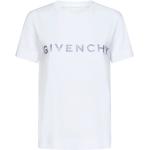 Vita Kortärmade T-shirts med strass från Givenchy på rea i Storlek S i Bomull för Damer 