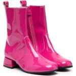 Rosa Ankle-boots från MONNALISA på rea i storlek 32 i Kalvskinn för Flickor 