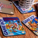 Glasunderlägg Gameboy - 4-Pack