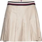 Beige Plisserade kjolar från Tommy Hilfiger i Storlek S för Damer 
