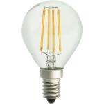 Vita LED-glödlampor från Globen Lighting E14 