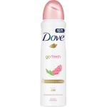 Deo sprayer från Dove Go Fresh för armhålorna med Granatäpple 150 ml för Damer 