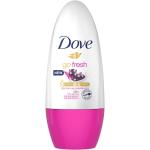 Deodoranter Roll on från Dove Go Fresh med Vatten 50 ml för Damer 