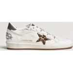 Golden Goose Deluxe Brand Ball Star Sneakers White/Leopard