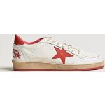 Golden Goose Deluxe Brand Ball Star Sneakers White/Red